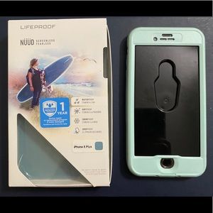 LifeProof Nude Case For iPhone 8Plus- Light Blue